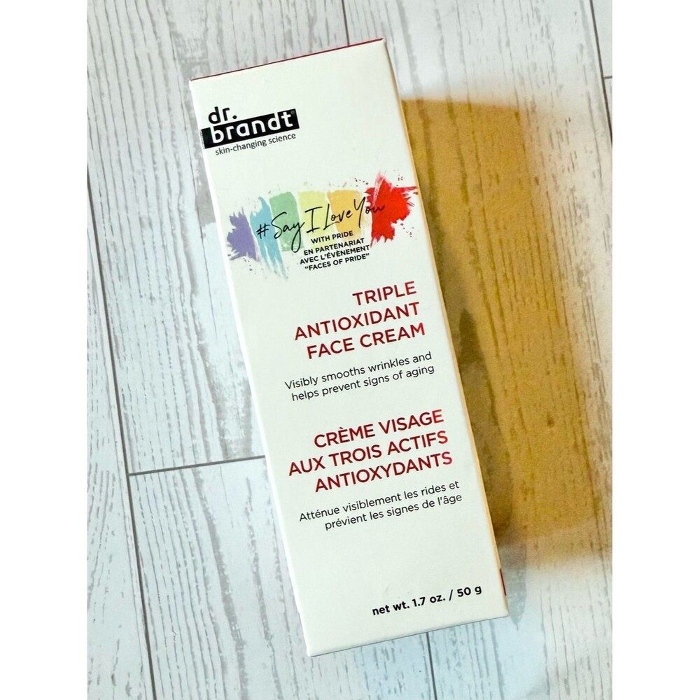 Dr. Brandt Triple Antioxidant Face Cream, New and Sealed All Skin Types
